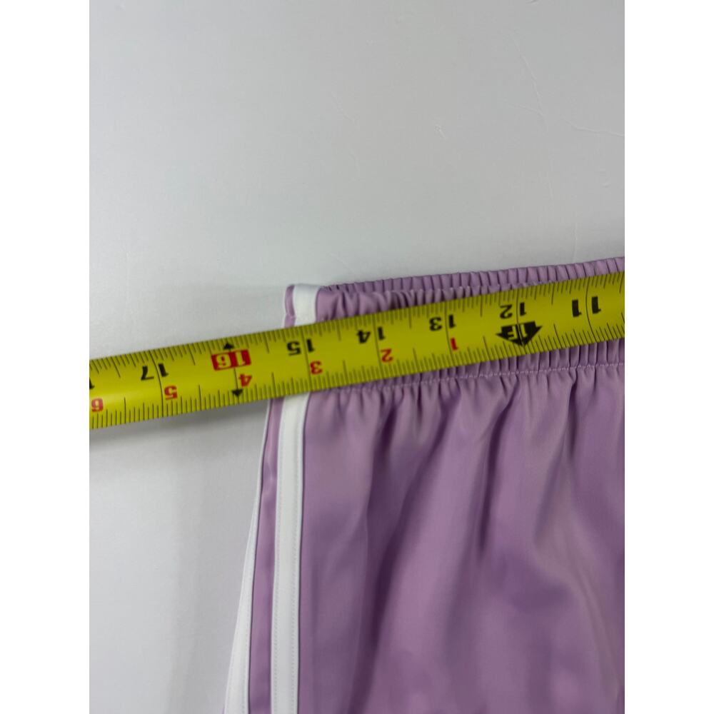 NEW Adidas Originals Women’s Orchid Purple Sprinter Shorts Trefoil Medium - Picture 6 of 7